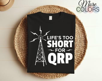 Vintage Amateur Radio T-Shirt, Retro Ham Radio Operator Gift for Dad & Grandpa, Perfect Birthday Tee Present for Ham Radio Enthusiasts Gifts