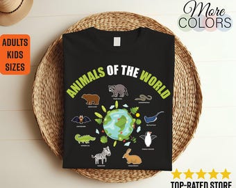 Rare Animals Of The World Funny Animals Lover Gift T-Shirt Rare Animals Of The World Funny Animals Lover Gift T-Shirt