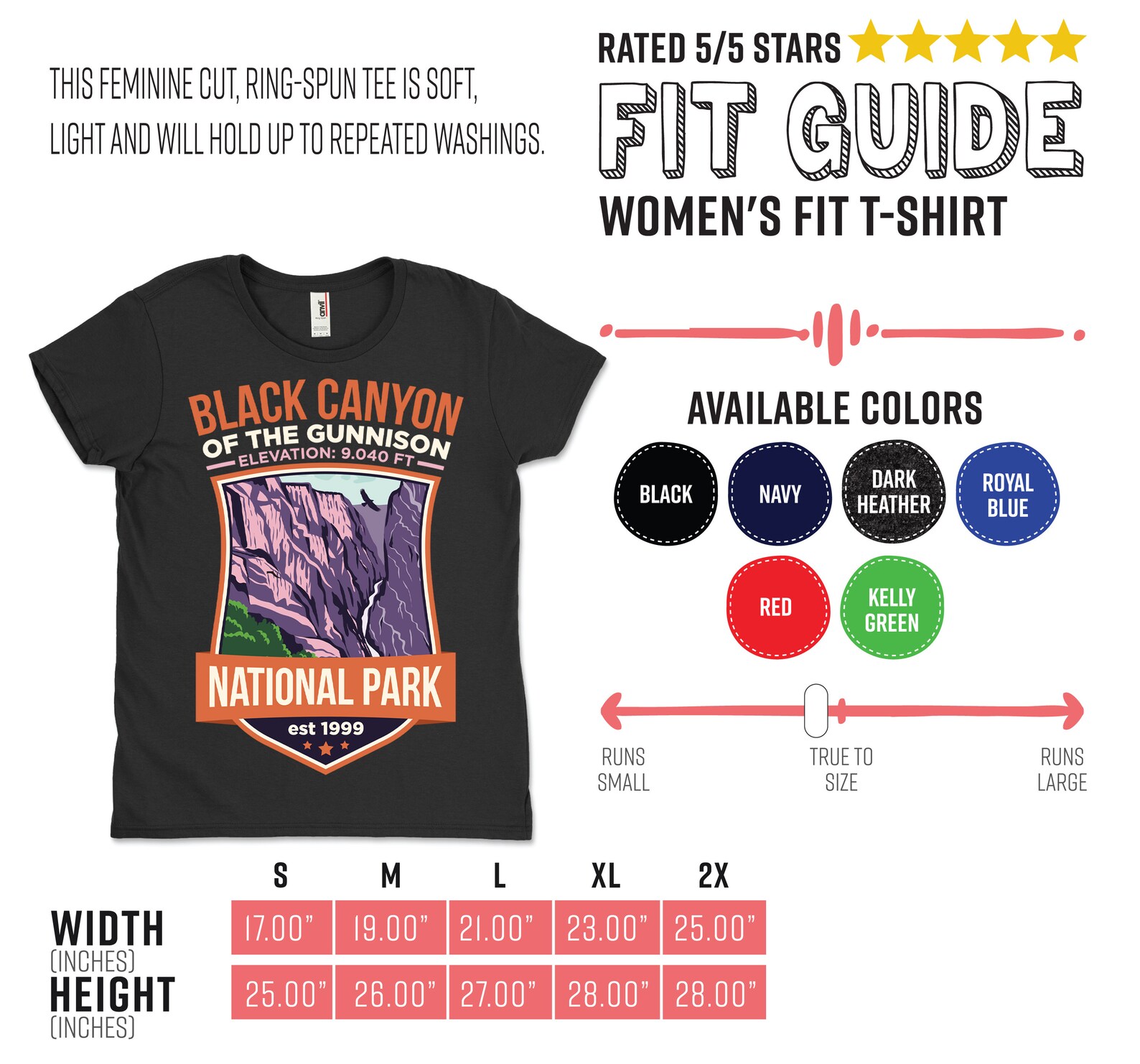 Black Canyon of the Gunnison National Park US Vintage T-shirt | Etsy