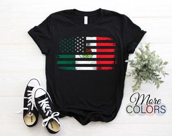 Mexico American USA US Mexican Flag Cinco De Mayo Men Women Viva T-Shirt, Party Festival Costume Outfit Gift, Latina Birthday Present TShirt