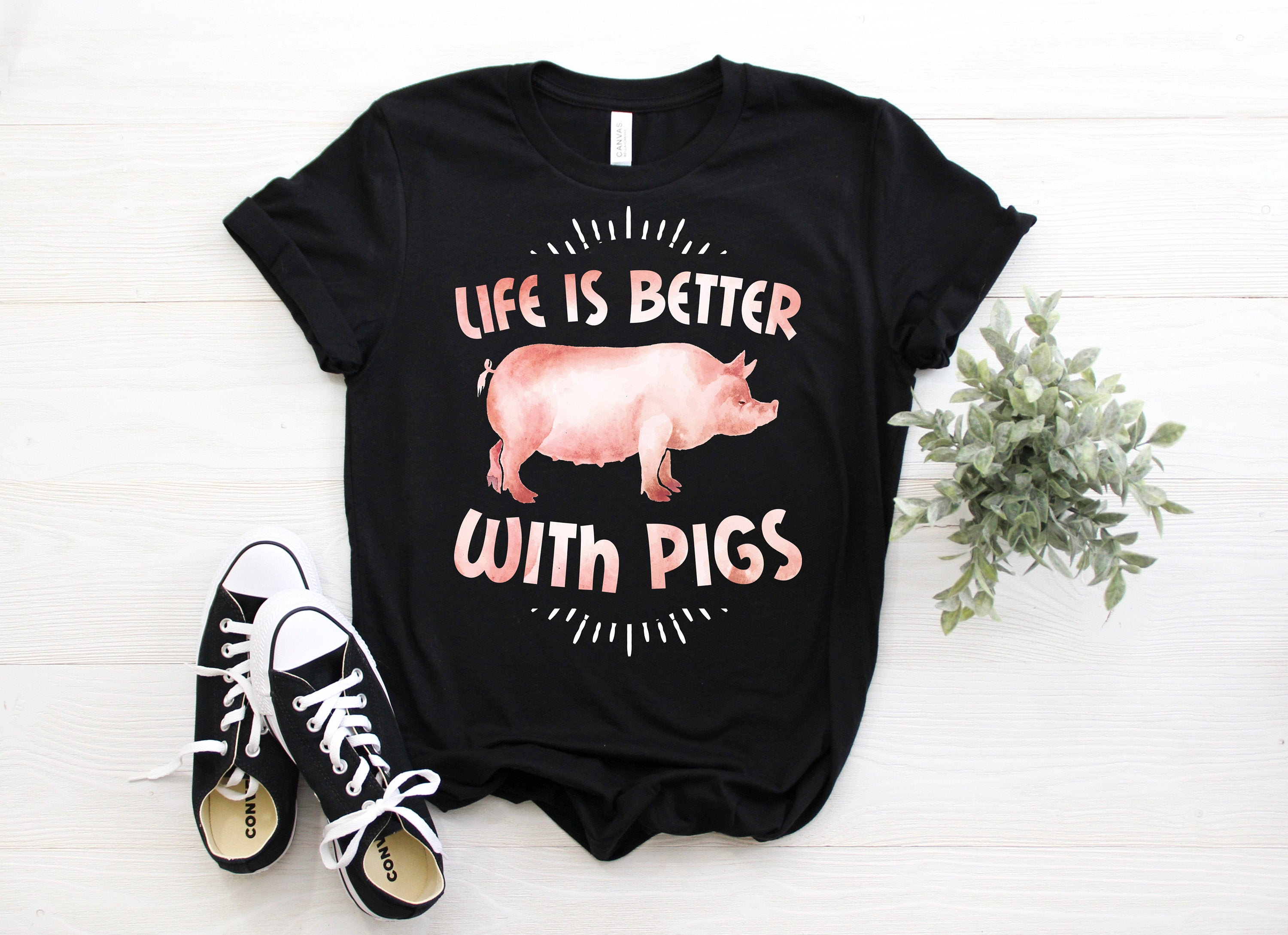 Tout Est Bon Dans Le Cochon - Cadeau Rigolo homme, femme, enfants, ▷  T-shirt Humour