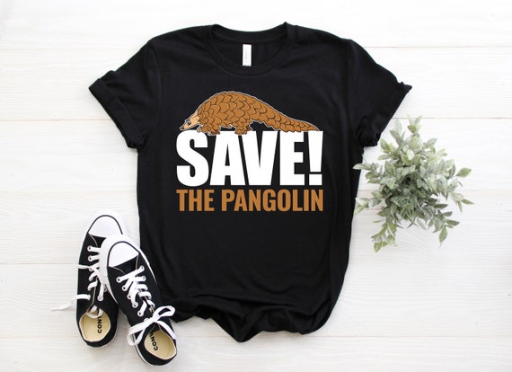 Endangered Species Shirt - Save The Pangolin T-Shirt Endangered Species Shirt - Save The Pangolin T-Shirt