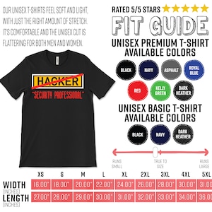 Programming Coding Hacker Security Professional Funny T-Shirt, Web Developer Programmers Software Developers Coder Gift, Computer Nerd Geek, image 2