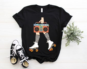 Roller Skating T-Shirt, Roller Skate T Shirts, Tee, Roller Skate Party, Roller Skating Gift, Roller Derby Shirt, Tank Top, Skating Birthday,