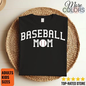 Baseball Mom T-Shirt, Baseball Mama, Baseball Shirts, Muttertag, Baseball Mom Tank Tops, Geburtstagsgeschenk, Baseballspieler Freundin,