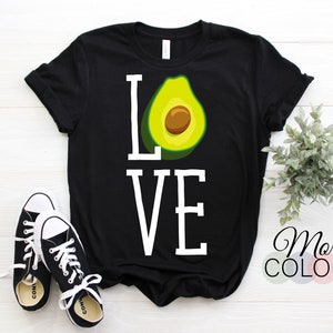 Avocado T-Shirt, Vegan Shirt, Avocado Lover, Avocado Tank Top, Avocado TShirt, Avocado Gift, Funny Avocado shirt, Avocado Hoodie,