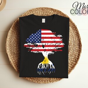 American Flag Uruguayan Roots Uruguay Flag T-Shirt, Uruguayans, Uruguayan Gifts, Uruguayan Present, Uruguayan Birthday, Uruguayan T Shirts,