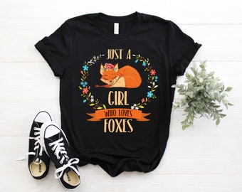 Fox Shirt, Foxes T Shirt, Fox shirts, Fox Birthday Present, Foxes Gift, Fox Gift, Fox Clothing, Fox Tee, Cute Fox Shirt, Funny Fox Shirt,