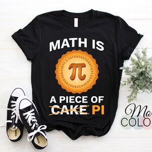 T-shirt Uomo Pi Greco – Maglia Con Simbolo Della Matematica E Sequenza Numerica – Grigio
