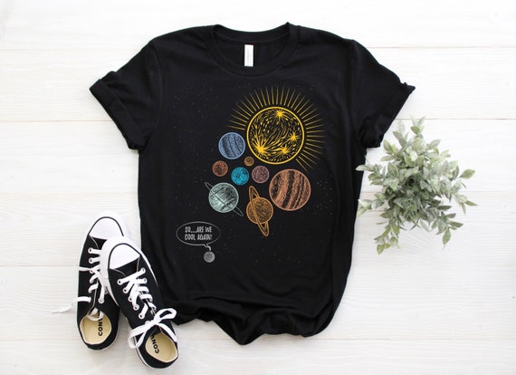 Kids Solar System Planets T-Shirt Gift For Space Geeks Kids Solar System Planets T-Shirt Gift For Space Geeks