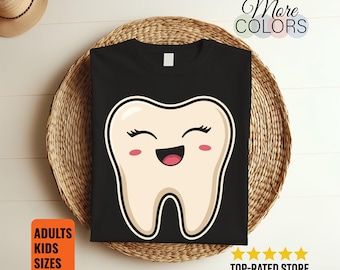 Tooth Fairy Halloween T Shirt, Funny Dentist Gift, Dental Hygienist Graphic Tee, Trick Or Treat Costume Apparel, Unisex Party Shirt