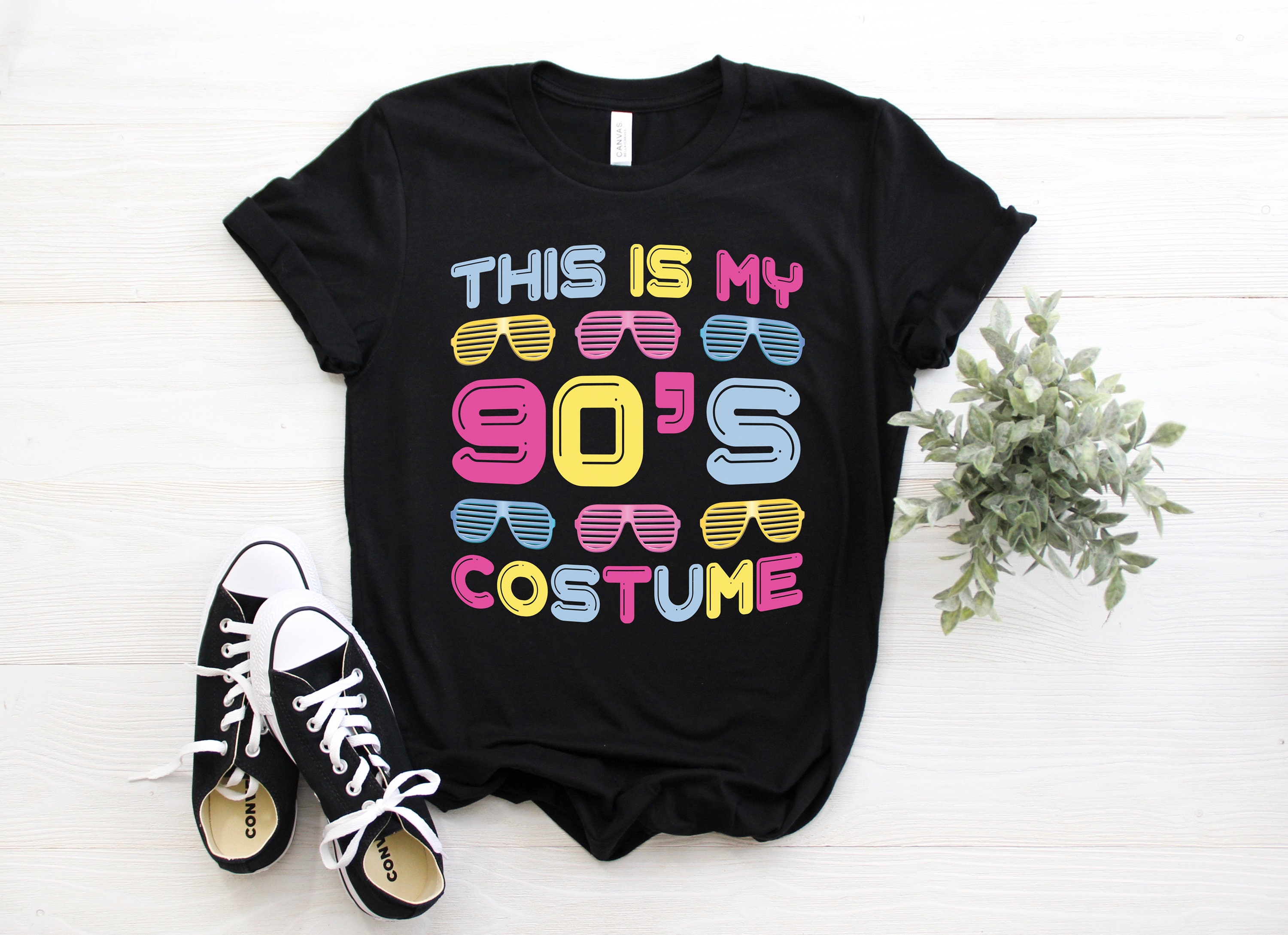 90s T-shirt 90s Costume Clothing Tshirt 