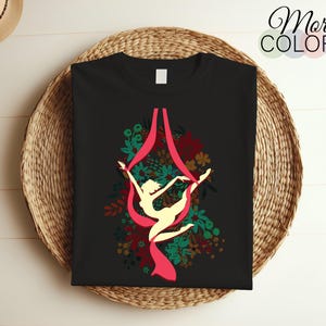 Aerial Yoga, Aerial Silk, Aerial Gifts, Aerial Shirt, Aerial Dancer Birthday Gift, Aerial Dance, TShirt, Aerial Performance, Aerialist Gifts