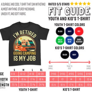 Camping-T-shirt, Rolig campingtröja, Campingpresenttröja, Camping-T-shirt, Campingälskare, Campinglinne, Campingluvtröja, Gåvor, bild 7