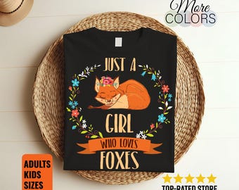 Fox Shirt, Foxes T Shirt, Fox shirts, Fox Birthday Present, Foxes Gift, Fox Gift, Fox Clothing, Fox Tee, Cute Fox Shirt, Funny Fox Shirt,