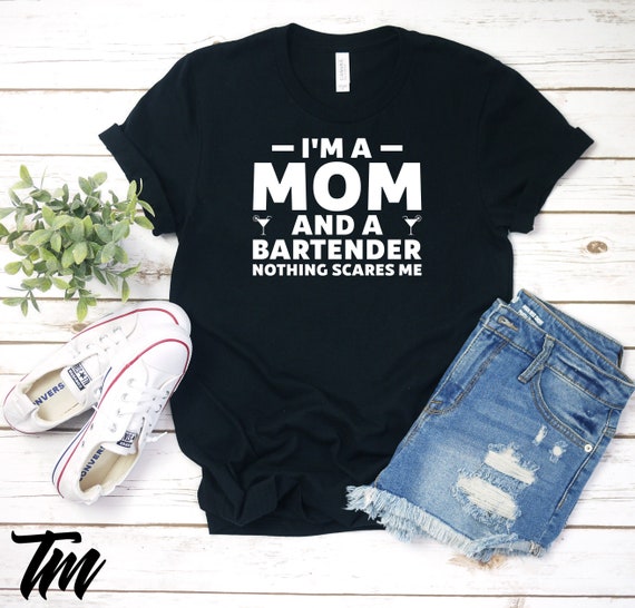 funny bartender t shirts
