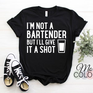 Barkeeper T-Shirt, Barkeeper Geschenke, Für Bartending Schule, Trink bar Shirts, Alkohol Tee, Lustige Barkeeper Tank Top, Geburtstagsgeschenk,