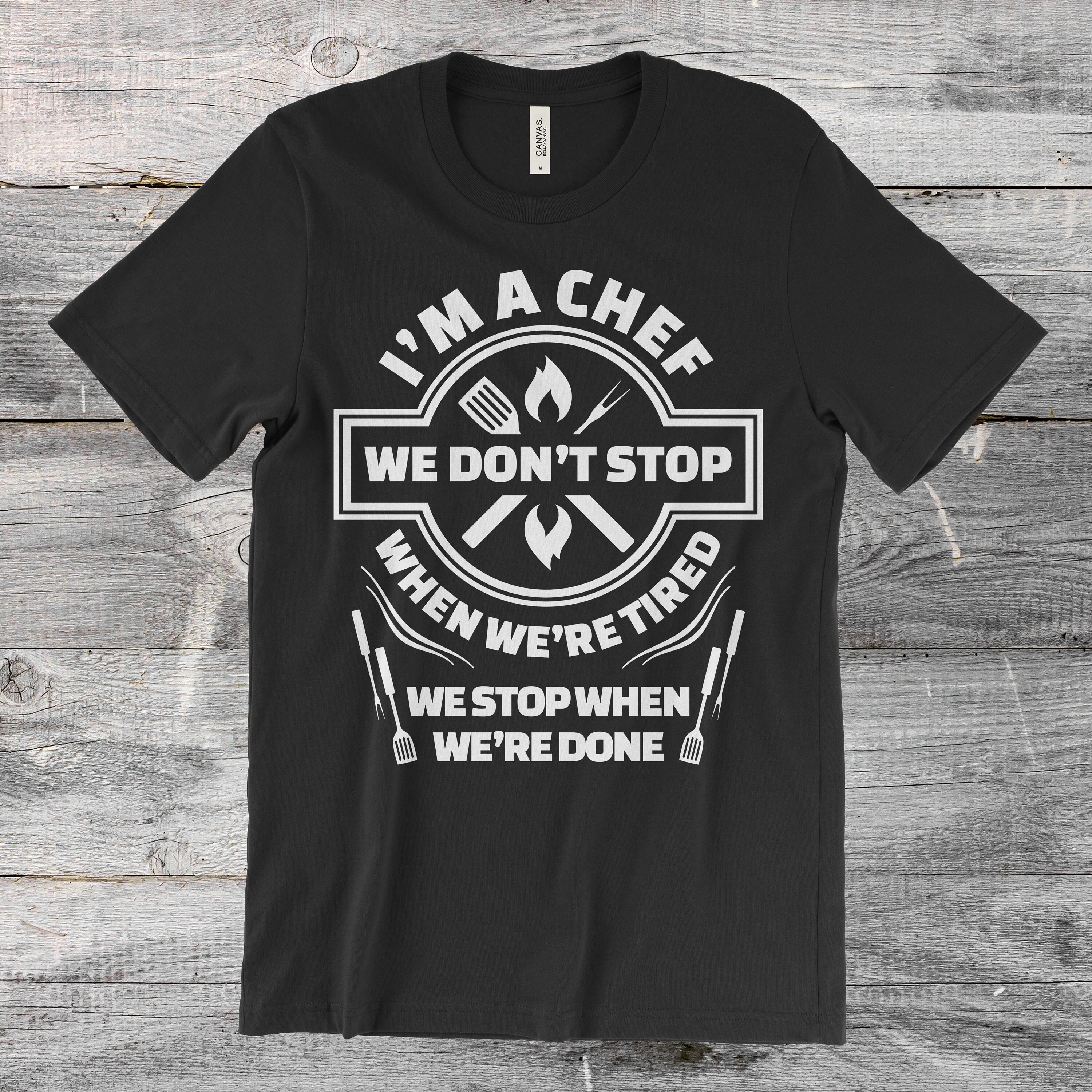Chef Shirts Funny Chef TShirt Chef Tee Shirts Cool Chef Etsy