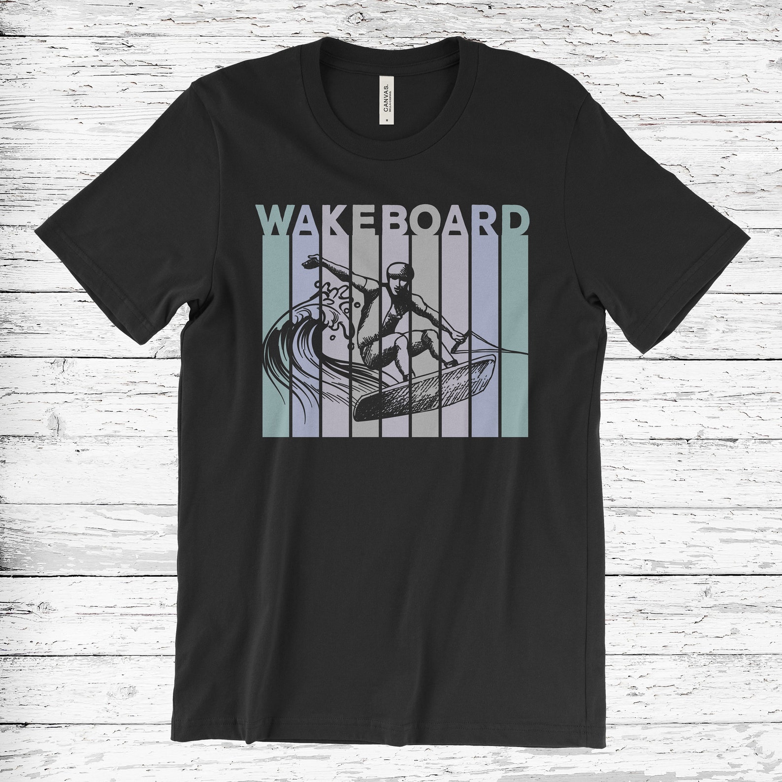 Wakeboarding Wakeboard Lover Wakeboarder Gift Tshirt Vintage Etsy