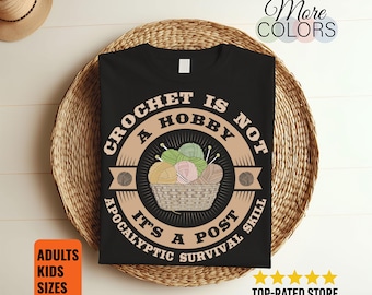 Crochet T-Shirt, Knitting, Yarn Shirt, Crocheter Shirt, Funny Crochet Shirt, Crocheting Shirt, Knitter Shirt, Crochet Tshirt, Crocheter Gift