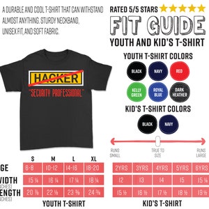 Programming Coding Hacker Security Professional Funny T-Shirt, Web Developer Programmers Software Developers Coder Gift, Computer Nerd Geek, image 7
