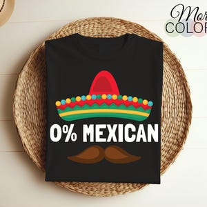 Mexicain Me Vale Mexico Hat Sombrero Cinco De Mayo Hommes Femmes Viva T-shirt drôle, Cadeau de fête Festival Costume Latina Cadeau d'anniversaire Chemise