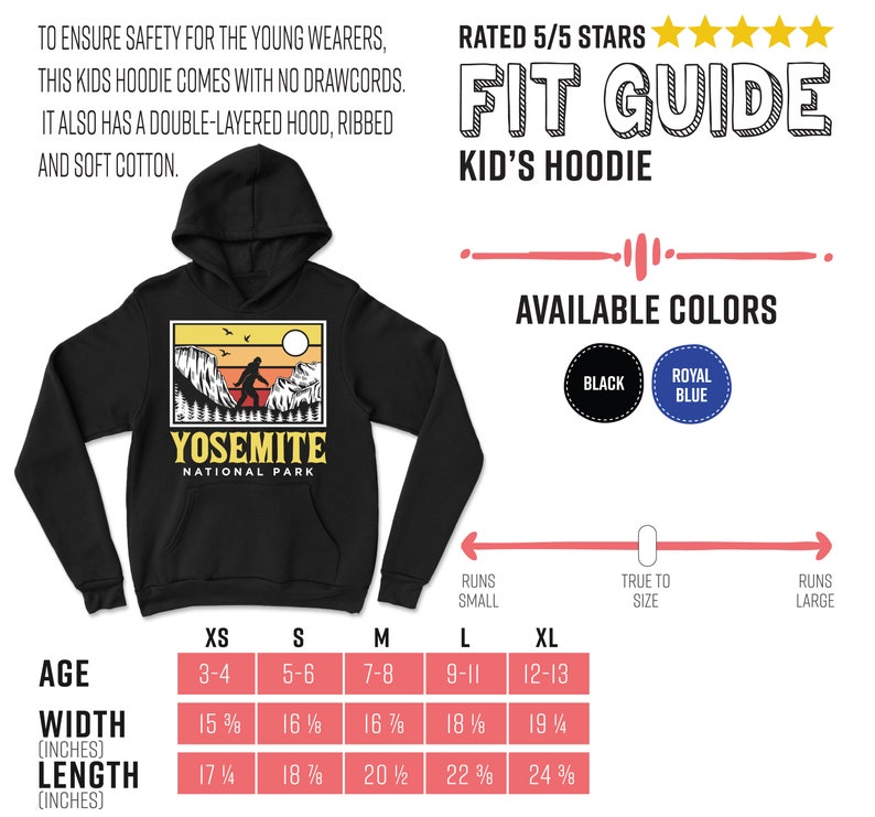 Yosemite National Park US T-Shirt, Bigfoot Sasquatch Yeti USA California Parks Lover Gift, Camping Hiking Travel Souvenirs, Birthday Present image 10