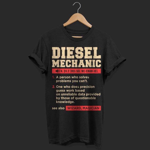 Funny Mechanic T-Shirt Auto Diesel Aircraft Mechanic Tee Funny Mechanic T-Shirt Auto Diesel Aircraft Mechanic Tee