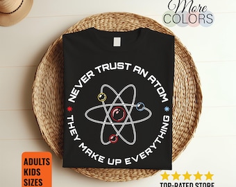 Camiseta divertida de ciencia, broma de química, regalo para nerds, humor de profesor de física.
