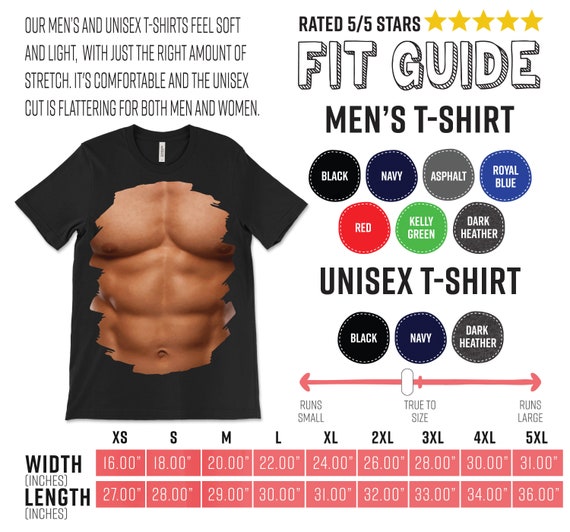 Funny Abs Muscles Bodybuilder Halloween Costume T-Shirt : Clothing, Shoes & Jewelry