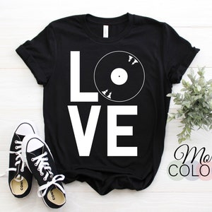 Dj T-Shirt, Old School Dj T Shirts, Dj Tanner TShirt, Gift for Dj, Disc Jockey Tee, Vinyl Record, Birthday Present, Dj hoodie, Headphones,