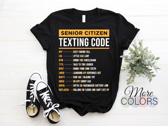 Grandma Texting For Senior Funny T-Shirt Grandma Texting For Senior Funny T-Shirt