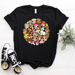 Mushrooms T-Shirt, Funny Mushroom Costume Shirts, Vintage Mycologist, Funny Mycology TShirt, Retro Mycologist Gift, Tees Mycologist Shirt,