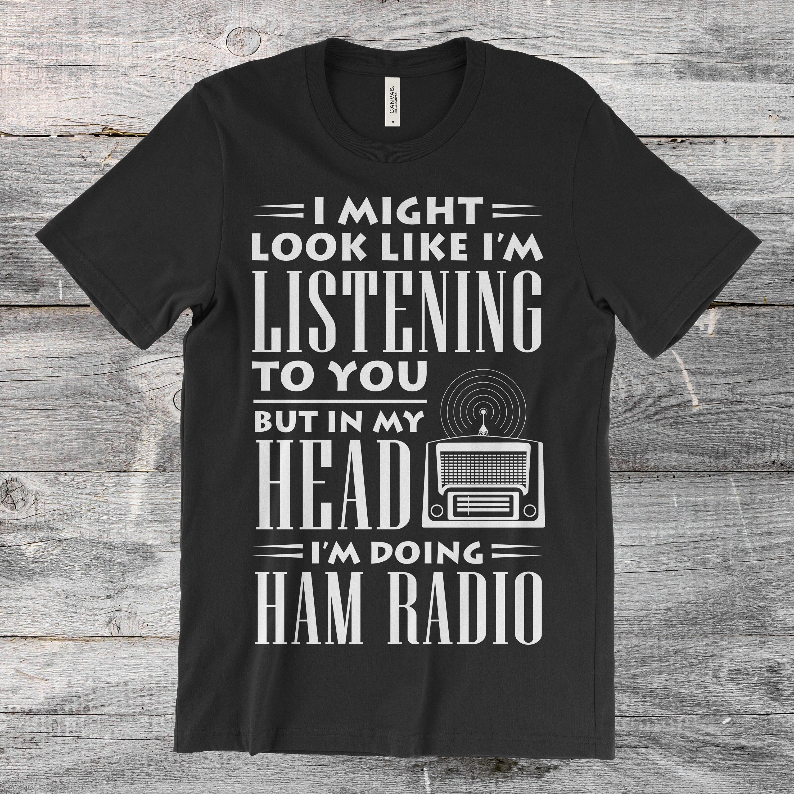 Amateur Radio T-Shirt Vintage Retro Ham Radio Shirts | Etsy