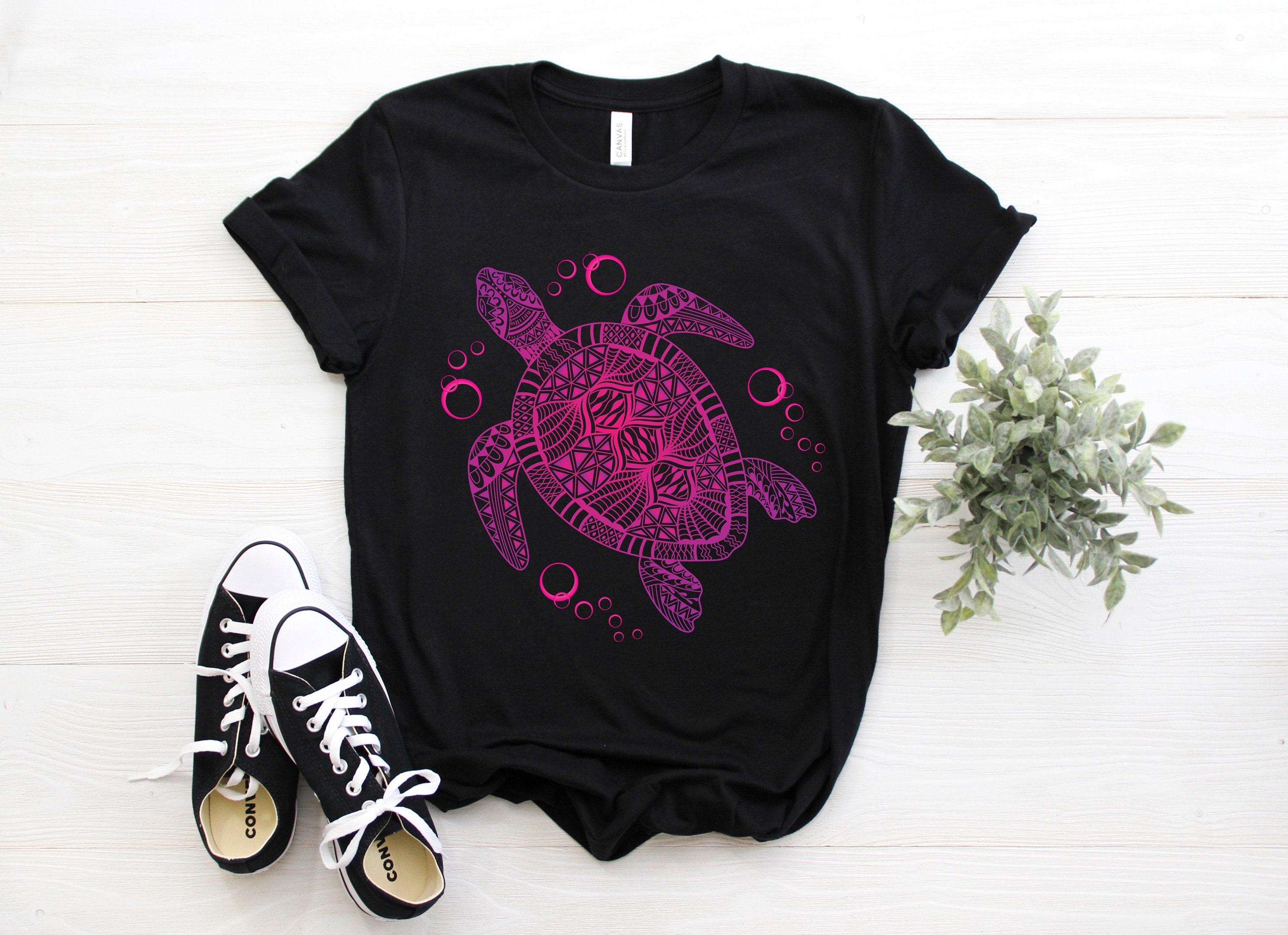 Sea Turtle Tribal Hawaiian Hawaii 