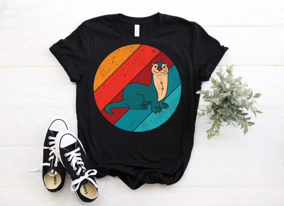 Vintage Otter Animal Sea Otter River Otter Lover T Shirt Vintage Otter Animal Sea Otter River Otter Lover T Shirt