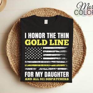 911 Dispatcher Dispatch T-Shirt, Geschenk der amerikanischen Flagge, Ersthelfer, 911 Worker Geschenke, Rettungsdienste, Held Dispatcher Shirt