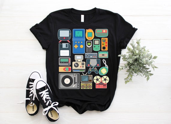 Vintage Style Rubik Cube Silhouette Retro 80s Games Gift T-Shirt Vintage Style Rubik Cube Silhouette Retro 80s Games Gift T-Shirt