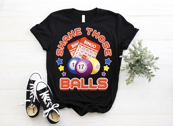Funny Bingo Balls Shirt - I Love Bingo Tee Lucky Funny Bingo Balls Shirt - I Love Bingo Tee Lucky