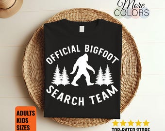 Bigfoot T-Shirt, Sasquatch Shirt, Bigfoot, Bigfoot Gift, Funny Bigfoot Shirt, Bigfoot Tshirt, Hide and Seek Champion Shirt Bigfoot, Vintage,