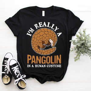 Pangolin Animal Pangolins Lover Gift T-Shirt, Wildlife Support Animals Activists, Endangered Species, Save The Pangolin, The Protectors