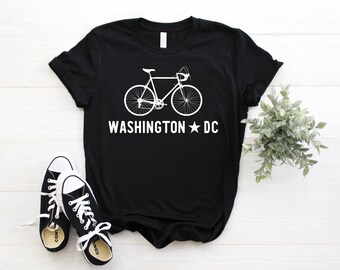 Vintage washington dc shirt, washington dc, washington, bicycle shirt, bike shirt, bicycle, cycling shirt, bicycle tshirt, bike tshirt,