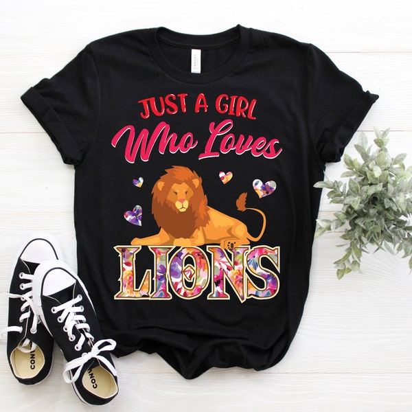 Lion T Shirt - Etsy