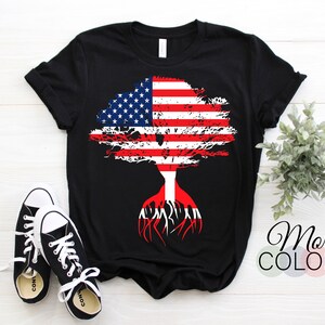 American Flag Danish Roots Denmark Flag T-Shirt, Danishs, Danish Gifts, Danish Present, Danish Birthday, Danish Hoodie,