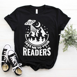 Reading Library Literature Read Books Lover Reader Gift T-Shirt, Book Nerd, Authors, Professors, Students, Teacher Appreciation, Kids Youth,