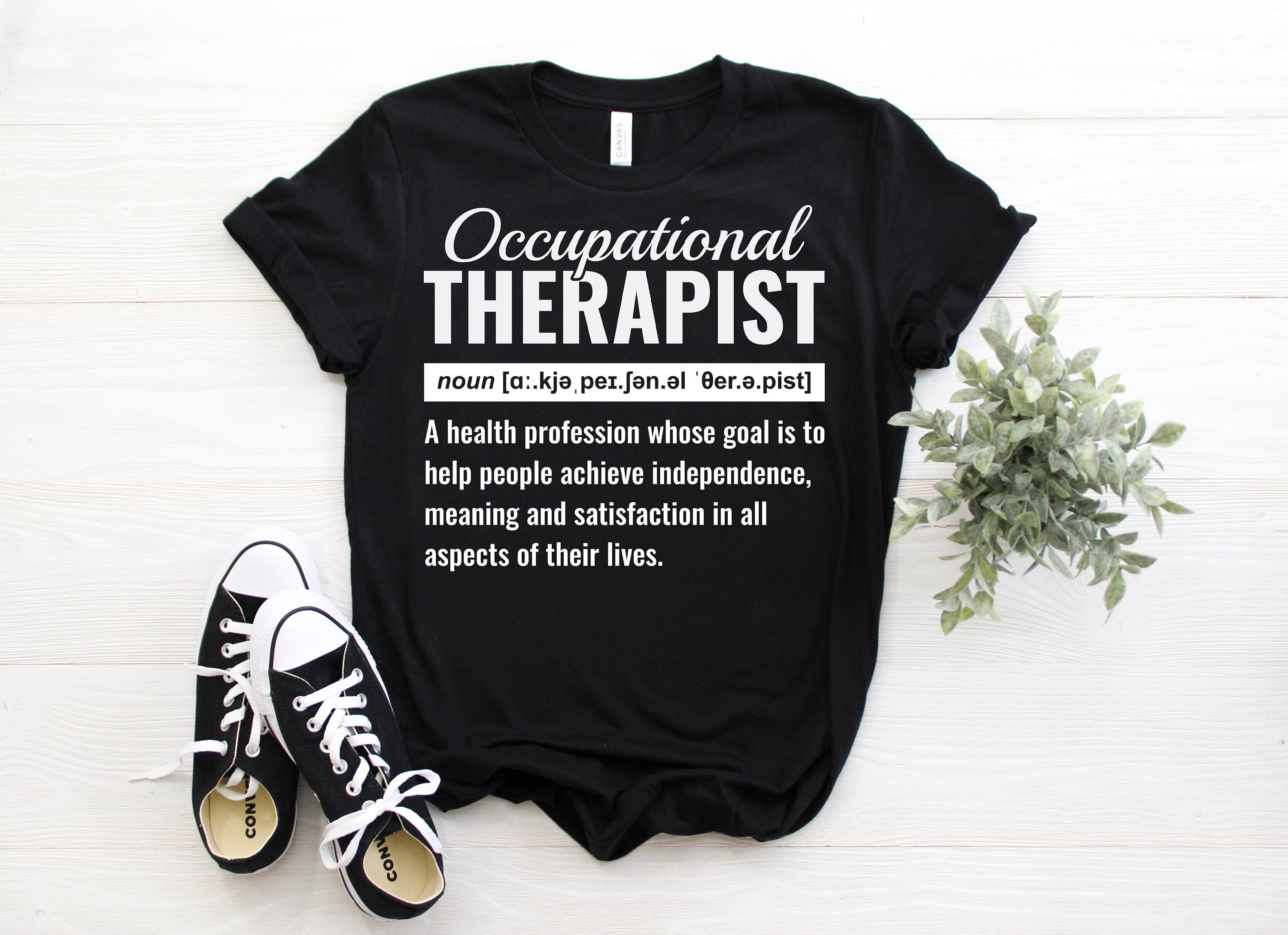 Vintage Occupational Therapist Noun Defintion Nurse Gift T-Shirt Vintage Occupational Therapist Noun Defintion Nurse Gift T-Shirt