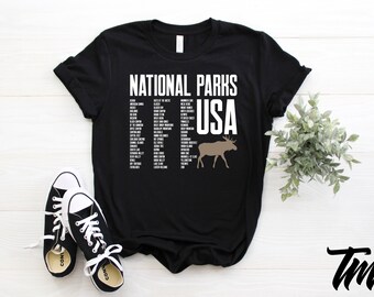 US national parks map unisex shirt, national park vintage shirt, national park, national parks, national parks shirt, national park tshirt,