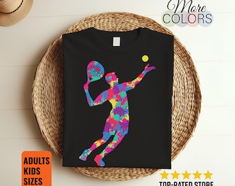 Padel Paddle Tennis T-Shirt, Perfect Gift for Padel Game Sport Lover, Shirt for Padel Players or Coach Match TShirt, Padel Birthday Gifts,