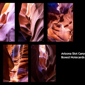 Boxed Notecard Set - Arizona Slot Canyons #2