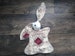 Magic Wizard Map Baby Bunny Lovey made from licensed fabric.  Please read entire listing! 
